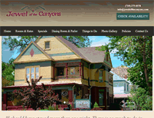 Tablet Screenshot of jewelofthecanyons.com